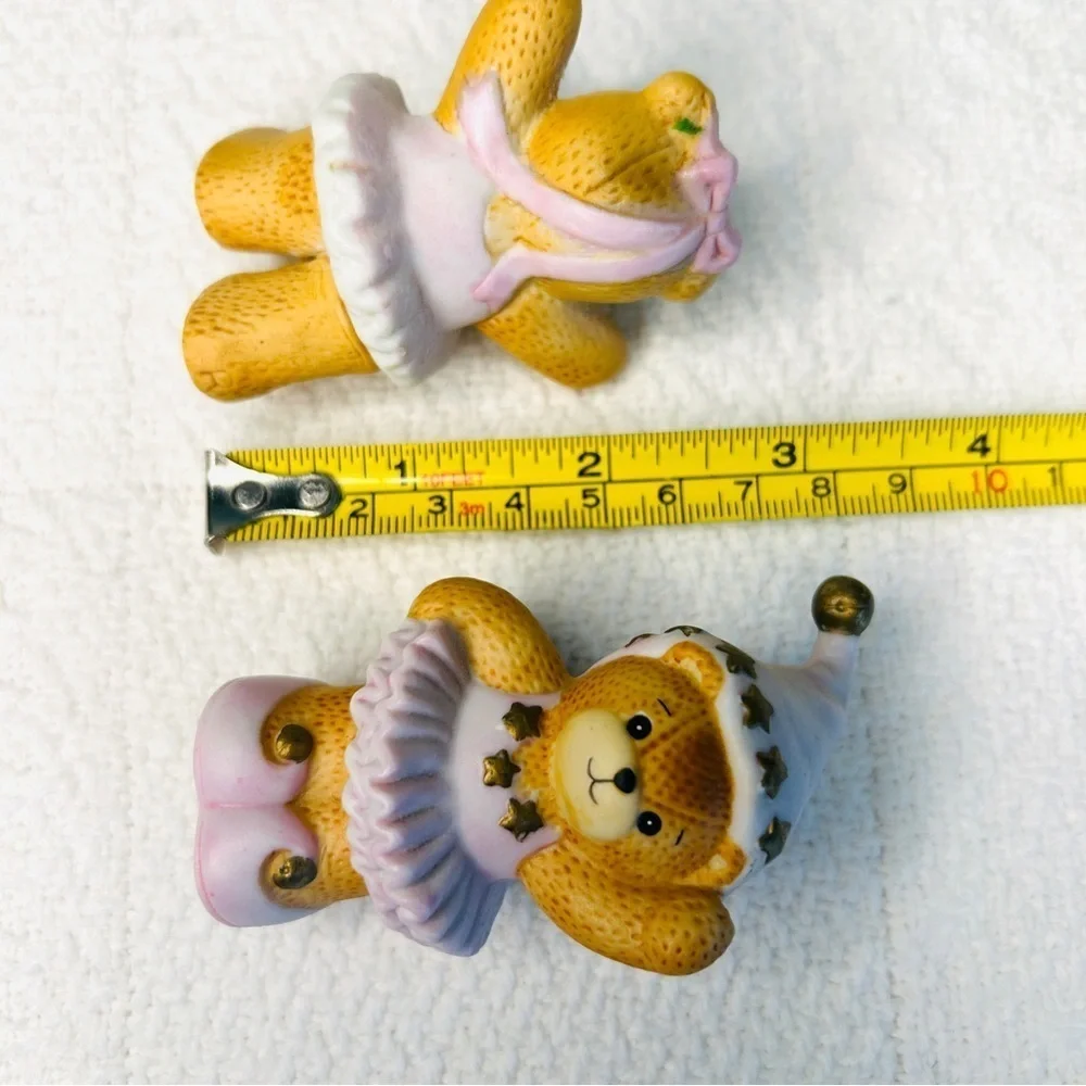 Enesco Lucy and Me Ballerina Bears: Vintage 1990s Collectible Figurines
